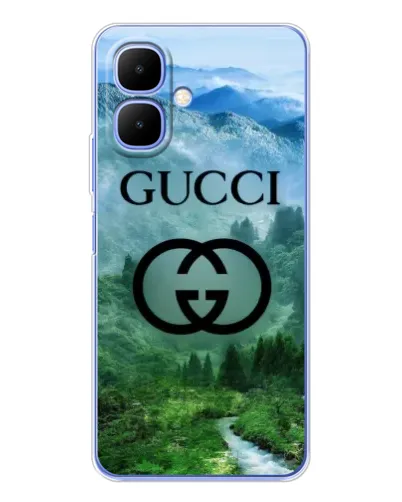 Чехол для TECNO Spark Go 2 с картинкой «Gucci — горный пейзаж» Чехол для TECNO Spark Go 2 с картинкой «Gucci — горный пейзаж»