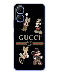 Чохол для TECNO Spark Go 2 з картинкою «Gucci — герої Disney та монограма» Чохол для TECNO Spark Go 2 з картинкою «Gucci — герої Disney та монограма»