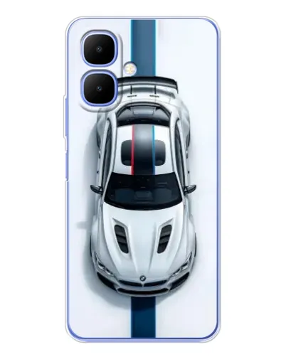 Чехол для TECNO Spark Go 2 с картинкой «Вид сверху — BMW M» Чехол для TECNO Spark Go 2 с картинкой «Вид сверху — BMW M»