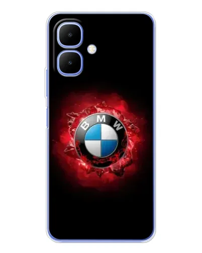 Чехол для TECNO Spark Go 2 с картинкой «Логотип BMW — вспышка» Чехол для TECNO Spark Go 2 с картинкой «Логотип BMW — вспышка»