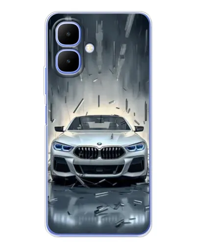 Чехол для TECNO Spark Go 2 с картинкой «BMW в свете фар» Чехол для TECNO Spark Go 2 с картинкой «BMW в свете фар»
