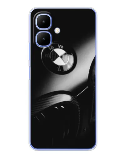 Чехол для TECNO Spark Go 2 с картинкой «Эмблема BMW — макро» Чехол для TECNO Spark Go 2 с картинкой «Эмблема BMW — макро»