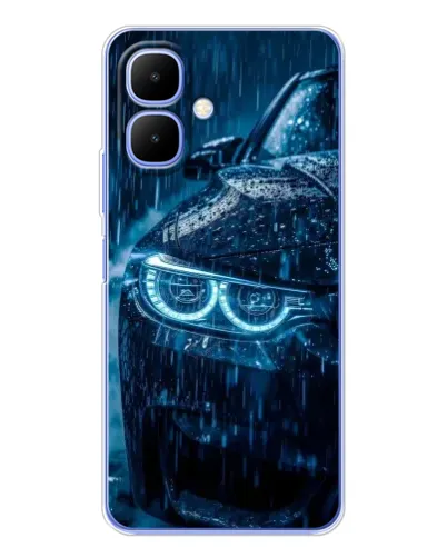 Чохол для TECNO Spark Go 2 з картинкою «BMW під дощем» Чохол для TECNO Spark Go 2 з картинкою «BMW під дощем»