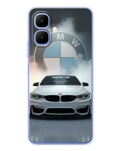 Чохол для TECNO Spark Go 2 з картинкою «BMW в білому диму» Чохол для TECNO Spark Go 2 з картинкою «BMW в білому диму»