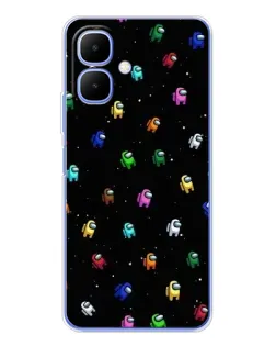 Чохол для TECNO Spark Go 2 з картинкою «Екіпаж Among Us» Чохол для TECNO Spark Go 2 з картинкою «Екіпаж Among Us»