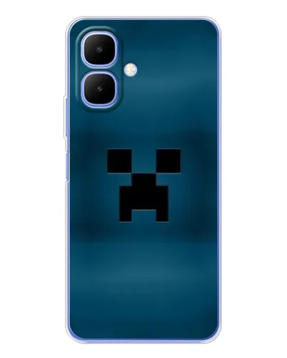 Чехол для TECNO Spark Go 2 с картинкой «Крипер текстура» Чехол для TECNO Spark Go 2 с картинкой «Крипер текстура»