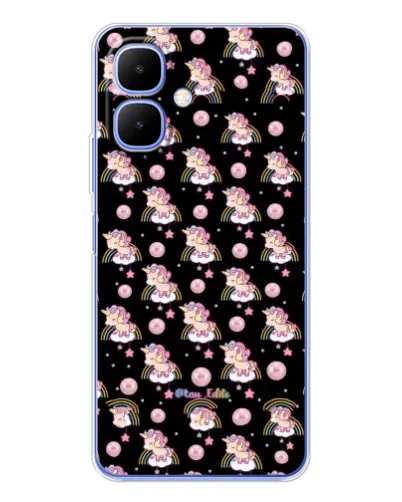 Чехол для TECNO Spark Go 2 с картинкой «Magic Unicorn паттерн» Чехол для TECNO Spark Go 2 с картинкой «Magic Unicorn паттерн»