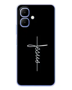 Чехол для TECNO Spark Go 2 с картинкой «Тонкая линия веры»