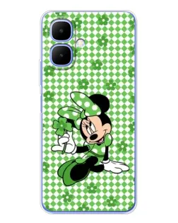 Чехол для TECNO Spark Go 2 с картинкой «Mickey в клетку»