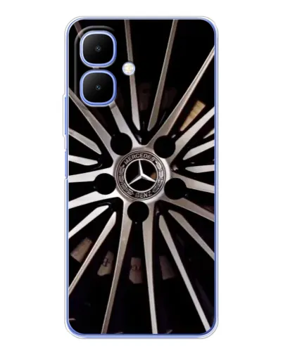 Чехол для TECNO Spark Go 2 с картинкой «Диск Mercedes» Чехол для TECNO Spark Go 2 с картинкой «Диск Mercedes»