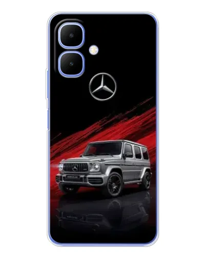 Чехол для TECNO Spark Go 2 с картинкой «Mercedes G-Class красный» Чехол для TECNO Spark Go 2 с картинкой «Mercedes G-Class красный»