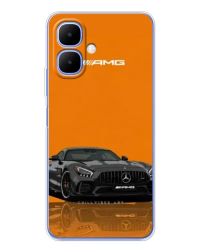 Чехол для TECNO Spark Go 2 с картинкой «Оранжевый Mercedes AMG» Чехол для TECNO Spark Go 2 с картинкой «Оранжевый Mercedes AMG»