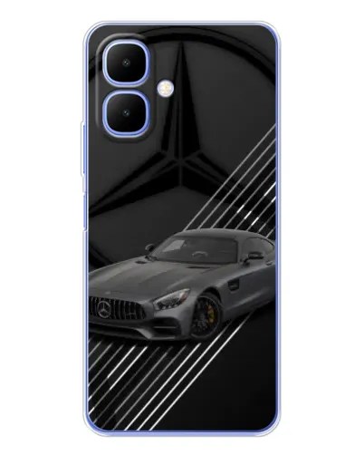 Чехол для TECNO Spark Go 2 с картинкой «Mercedes AMG — графика» Чехол для TECNO Spark Go 2 с картинкой «Mercedes AMG — графика»