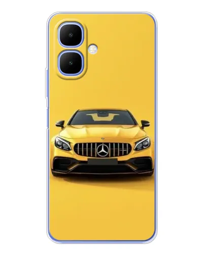 Чехол для TECNO Spark Go 2 с картинкой «Желтый Mercedes GT» Чехол для TECNO Spark Go 2 с картинкой «Желтый Mercedes GT»