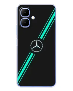 Чохол для TECNO Spark Go 2 з картинкою «Спортивні лінії Mercedes» Чохол для TECNO Spark Go 2 з картинкою «Спортивні лінії Mercedes»