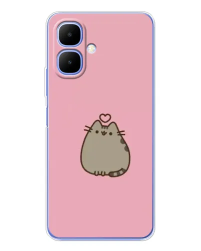 Чехол для TECNO Spark Go 2 с картинкой «Pusheen сердце» Чехол для TECNO Spark Go 2 с картинкой «Pusheen сердце»