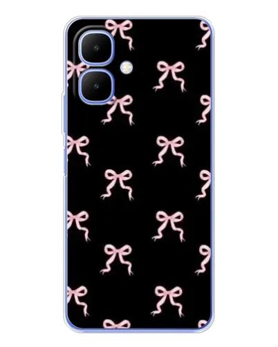 Чехол для TECNO Spark Go 2 с картинкой «Бант-цветок»