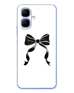 Чехол для TECNO Spark Go 2 с картинкой «Классический бант»