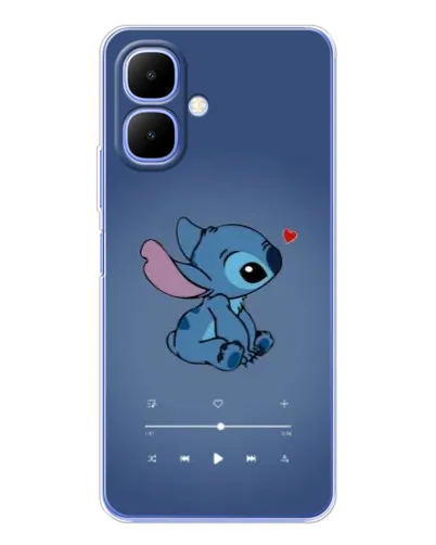 Чехол для TECNO Spark Go 2 с картинкой «Музыкальный Stitch» Чехол для TECNO Spark Go 2 с картинкой «Музыкальный Stitch»