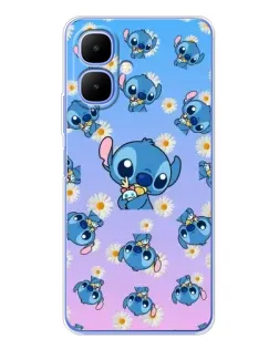 Чехол для TECNO Spark Go 2 с картинкой «Паттерн со Стичем» Чехол для TECNO Spark Go 2 с картинкой «Паттерн со Стичем»