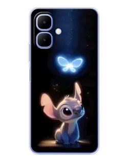 Чехол для TECNO Spark Go 2 с картинкой «Сияющий Стич» Чехол для TECNO Spark Go 2 с картинкой «Сияющий Стич»