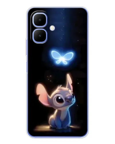 Чехол для TECNO Spark Go 2 с картинкой «Сияющий Стич» Чехол для TECNO Spark Go 2 с картинкой «Сияющий Стич»