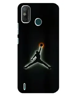Чехол для TECNO Spark GO (2020) с картинкой «Jordan Gradient Logo»