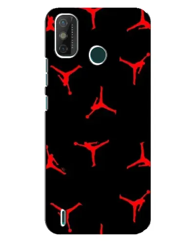 Чехол для TECNO Spark GO (2020) с картинкой «Jordan Red Pattern» Чехол для TECNO Spark GO (2020) с картинкой «Jordan Red Pattern»