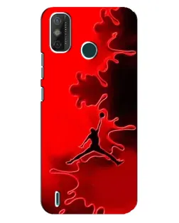 Чехол для TECNO Spark GO (2020) с картинкой «Jordan Red Smoke»