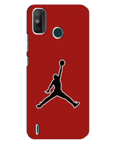 Чехол для TECNO Spark GO (2020) с картинкой «Jordan Red Back» Чехол для TECNO Spark GO (2020) с картинкой «Jordan Red Back»