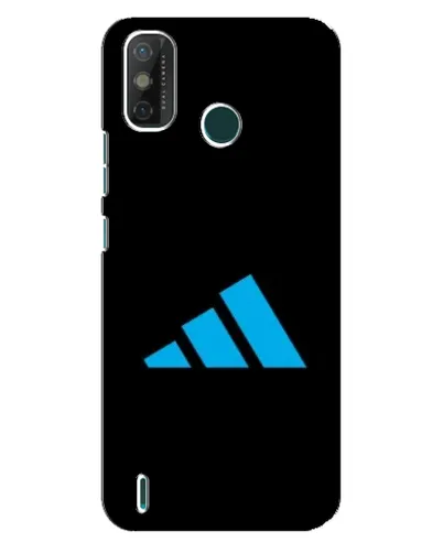 Чехол для TECNO Spark GO (2020) с картинкой «Adidas Cyan Logo»