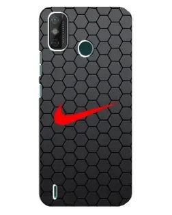 Чехол для TECNO Spark GO (2020) с картинкой «Nike — карбоновая сетка»