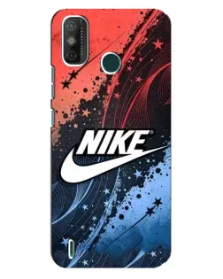 Чехол для TECNO Spark GO (2020) с картинкой «Градиентный принт Найк»