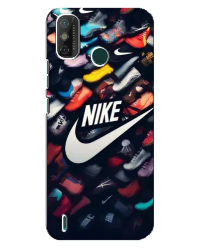 Чехол для TECNO Spark GO (2020) с картинкой «Коллекция кроссовок Nike»