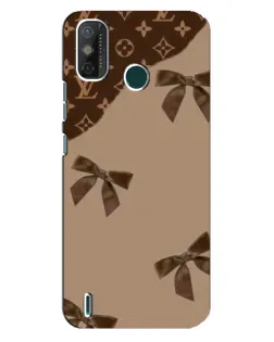 Чехол для TECNO Spark GO (2020) с картинкой «LV — кофейный атлас»