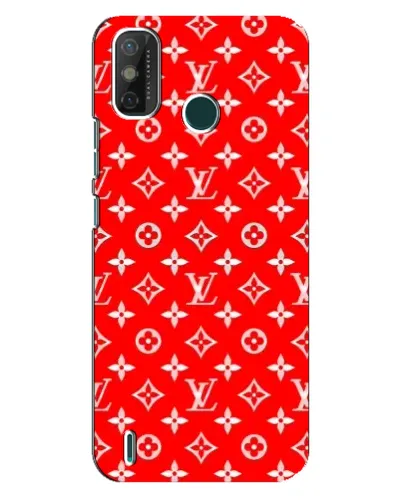 Чехол для TECNO Spark GO (2020) с картинкой «Яркий паттерн LV»