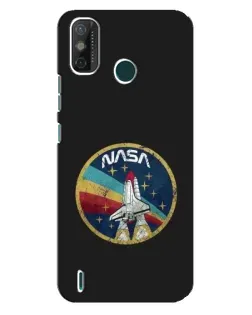 Чехол для TECNO Spark GO (2020) с картинкой «NASA — эмблема миссии»