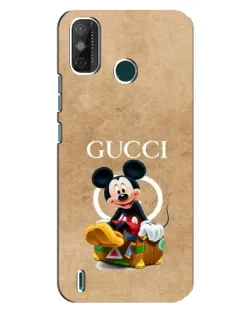 Чехол для TECNO Spark GO (2020) с картинкой «Микки Маус Gucci — крафт»