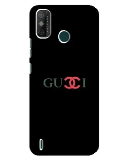 Чехол для TECNO Spark GO (2020) с картинкой «Gucci — красный градиент»