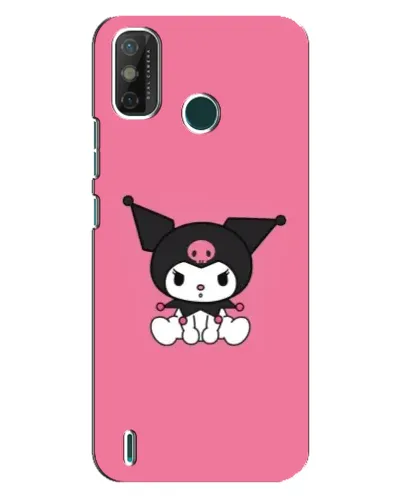 Чехол для TECNO Spark GO (2020) с картинкой «Хмурая Kuromi»