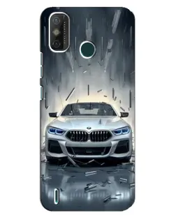 Чехол для TECNO Spark GO (2020) с картинкой «BMW в свете фар»