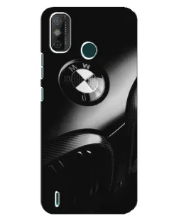 Чехол для TECNO Spark GO (2020) с картинкой «Эмблема BMW — макро»