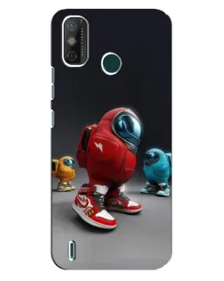 Чехол для TECNO Spark GO (2020) с картинкой «Among Us — 3D стиль»