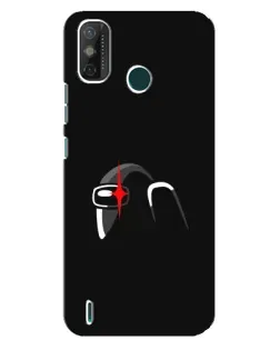 Чехол для TECNO Spark GO (2020) с картинкой «Among Us шлем»