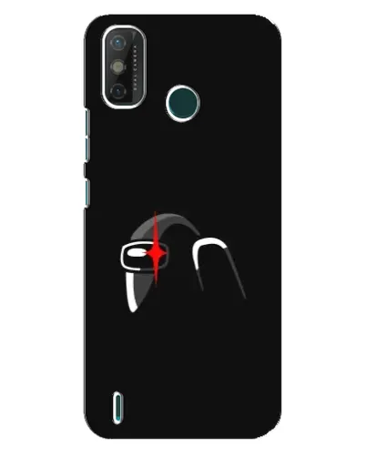 Чехол для TECNO Spark GO (2020) с картинкой «Among Us шлем»