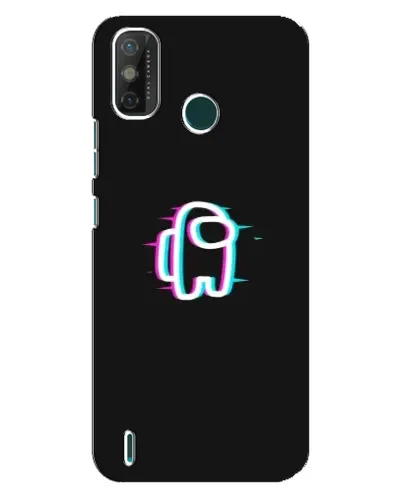 Чехол для TECNO Spark GO (2020) с картинкой «Among Us неон»