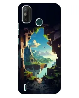 Чехол для TECNO Spark GO (2020) с картинкой «Вид из пещеры»