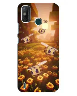 Чехол для TECNO Spark GO (2020) с картинкой «Поле подсолнухов»