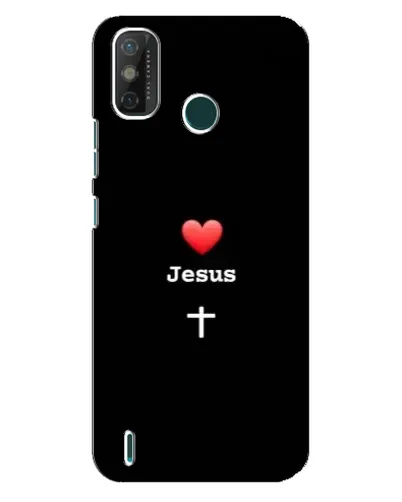 Чехол для TECNO Spark GO (2020) с картинкой «Сердце - Jesus» Чехол для TECNO Spark GO (2020) с картинкой «Сердце - Jesus»