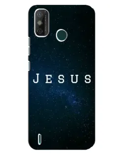 Чехол для TECNO Spark GO (2020) с картинкой «Звездное небо Jesus»